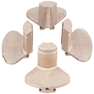 Easy Wood Tools CJ210 1/2" Easy Reach Dovetail Jaws for Easy Chuck