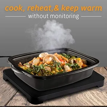 HOTLOGIC Mini Portable Electric Lunch Box - Convenient Food Warmer
