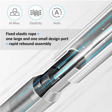 Projector Screen with Stand, Vamvo 120 inch Portable Foldable Projection Screen 16:9 HD 4K Indoor Ou...