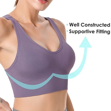 Evercute Sports Bra for Women Stylish Comfortable Support