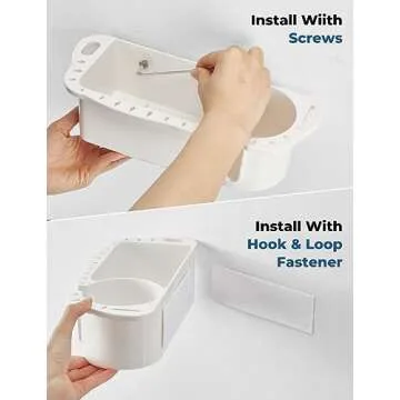 KEMIMOTO Boat Caddy Organizer, Marine Cup Holder Universal Fit for Bass Boat Kayak Pontoon Jon Boat ...