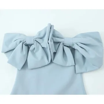 Strapless Satin A-Line Short Wedding Dress for Bride