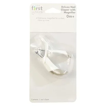 Deluxe Baby Nail Clipper with Magnifier for Safety and Precision