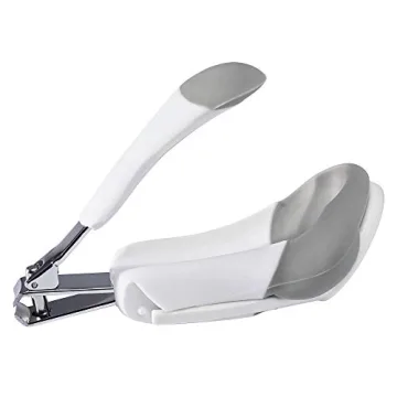 Deluxe Baby Nail Clipper with Magnifier for Safety and Precision