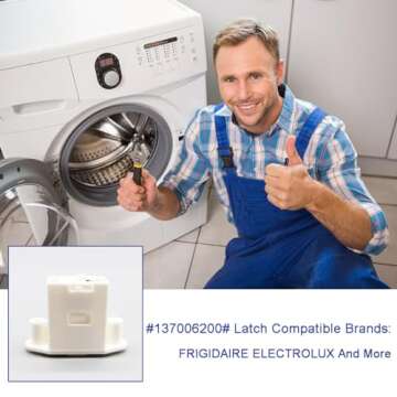 137006200 Washer Drawer Latch for Electrolux & Frigidaire