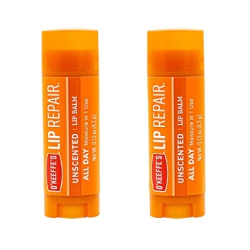 O'Keeffe's Unscented Lip Repair for Dry, Cracked Lips