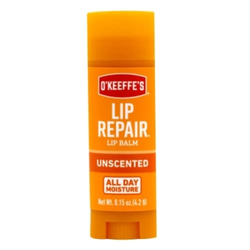 O'Keeffe's Unscented Lip Repair for Dry, Cracked Lips