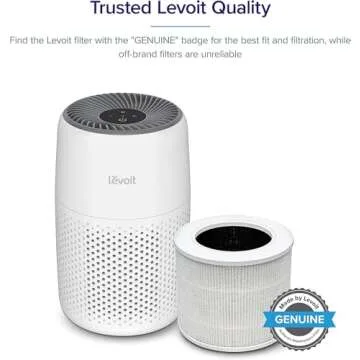 LEVOIT Core Mini-P Air Purifier Replacement Filter, 3-in-1, High-Efficiency Activated Carbon, Core M...