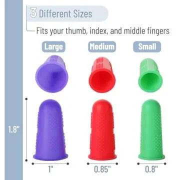 Mr. Pen- Hot Glue Gun Finger Protectors, 24 pcs, Silicone Thimble Finger Guard for Hot Glue