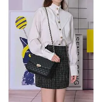 GM LIKKIE Quilted Shoulder Bag for Women - Stylish & Versatile