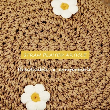 Stylish Women Straw Sun Hat - Perfect for Beach Days