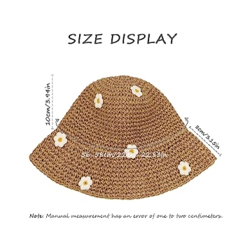 Stylish Women Straw Sun Hat - Perfect for Beach Days