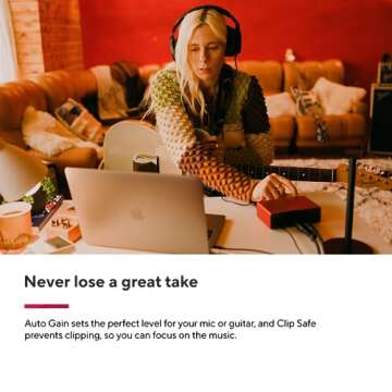 Focusrite Scarlett 2i2 Studio USB Audio Interface Bundle