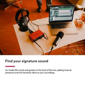 Focusrite Scarlett 2i2 Studio USB Audio Interface Bundle