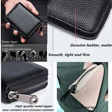 Stylish Pink RFID Blocking Wallet for Men and Women with 20 Card Slots