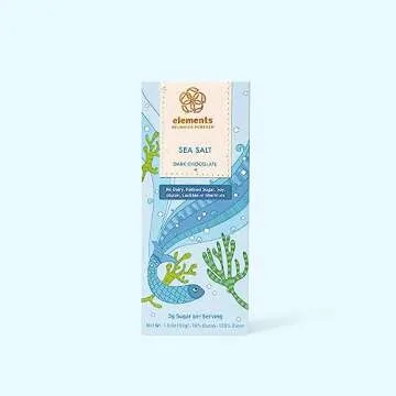 Elements Truffles Sea Salt Bar with Turmeric - Organic Delight