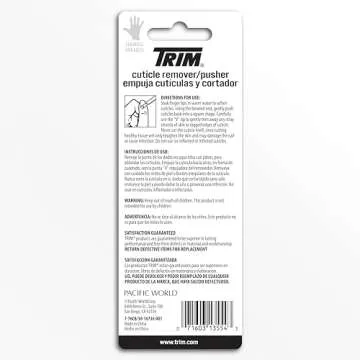 Trim Cuticle Pusher and Remover – Essential Nail Care Tool