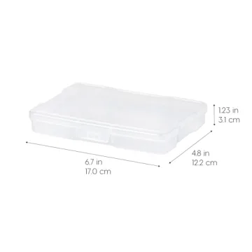 IRIS USA Scrapbook Storage Cases, 10-Pack, 4" x 6"