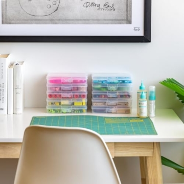 IRIS USA Scrapbook Storage Cases, 10-Pack, 4" x 6"