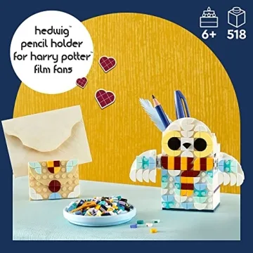 LEGO DOTS Harry Potter Pencil Holder Craft Set for Kids