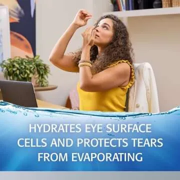 Refresh Optive Advanced Lubricant Eye Drops, Preservative-Free, 0.01 Fl Oz Single-Use Containers, 30 Count