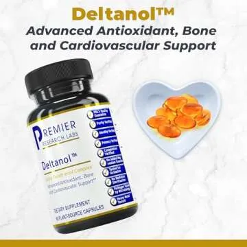Premier Research Labs Deltanol - Antioxidant, Bone & Cardiovascular Support - Supports CoQ10 & Chole...