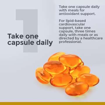 Premier Research Labs Deltanol - Antioxidant, Bone & Cardiovascular Support - Supports CoQ10 & Cholesterol - Delta-Tocotrienol Complex - No Added Stearates - 60 Plant-Source Capsules