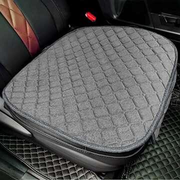 surpassme 2 Comfortable Car Seat Covers Universal Front Seat Coves for Car Accessories with Storage ...