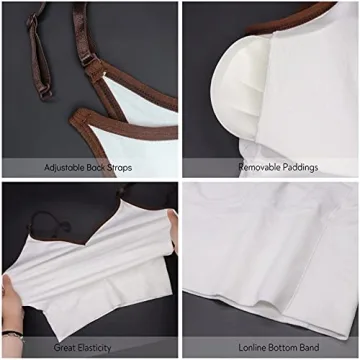 Stylish Eleplus Comfy Cami Bra Pack of 4 for Women