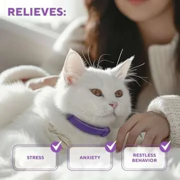 Calming Collar for Cats - Anxiety Relief & Stress Reduction