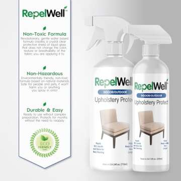 RepelWell Upholstery Protect Eco-Friendly Spray 12oz