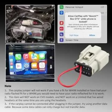 GWNOWZZET Apple CarPlay Jumper for Harley Davidson 2019
