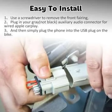 GWNOWZZET Apple CarPlay Jumper for Harley Davidson 2019