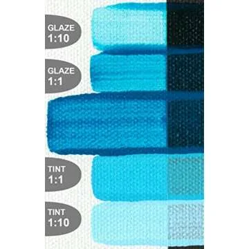 Golden Fluid Acrylic Paint 1 Ounce-Historical Manganese Blue Hue