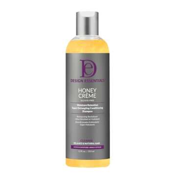 Design Essentials Honey Creme Moisture Retention Super Detangling Conditioning Shampoo, Sulfate Free...