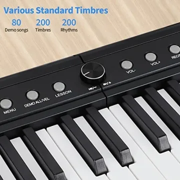 88 Key Full Size Digital Piano with Bluetooth & MIDI