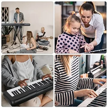 88 Key Full Size Digital Piano with Bluetooth & MIDI