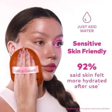 The Original MakeUp Eraser, 7-Day Set, Erase All Makeup With Just Water, Including Waterproof Mascara, Eyeliner, Foundation, Lipstick, Sunscreen, and More! Hot Cocoa, 7ct.