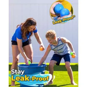 SOPPYCID Reusable Water Bomb balloons, Magnetic Refillable Water balls - Pool Toys for Boys and Girls, Beach Outdoor Activities Water Games Toy for kids Self Sealing Water Splash Ball (15Pack)