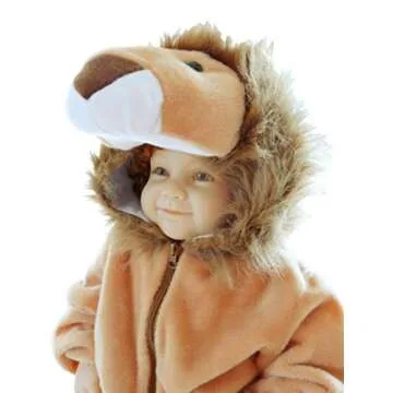 Fantasy World Lion halloween costume-s, for toddler-s, kid-s, girl-s, boy-s, kitty fancy dress-up, cat-s, wild- animal outfit-s, F57 Size: 2t