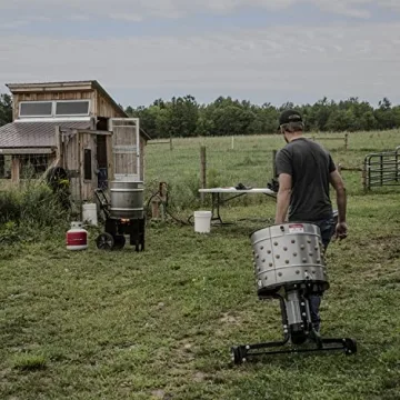 Yardbird Chicken Plucker 1.5 HP Efficient Plucking