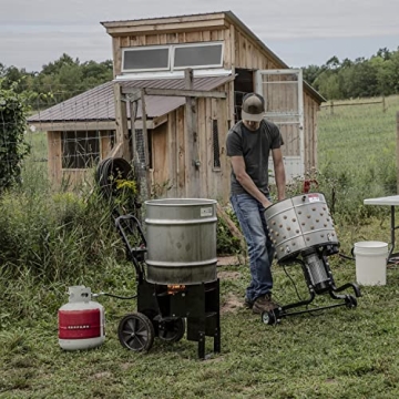 Yardbird Chicken Plucker 1.5 HP Efficient Plucking