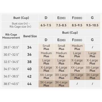 COMFELIE Wireless Bra with Support D-G Cups for Women Seamless Bra, Zero Gravity Sculpt 1-Inch Uplift Full Coverage Bra EB066 Almond