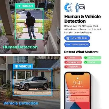Amcrest 4MP AI PTZ IP Camera with 25x Zoom and Night Vision