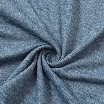 I Wanna Be Where The People aren't Shirt for Women Mermaid Shirt with Funny Graphic Printed Summer Casual Athletic Tee Tops(Blue M)