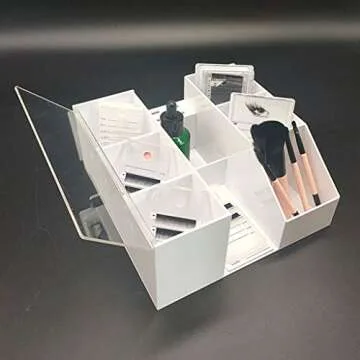 Stylish Supplies Storage Case for Beauty Tools Organizer