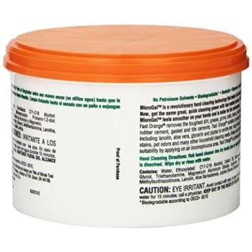 Permatex 33013 Fast Orange Smooth Cream Hand Cleaner, 14 oz., 14 Ounce