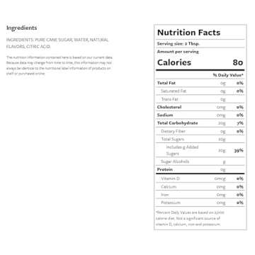 Puremade Vanilla Syrup Coffee Flavor 25.4 Ounces