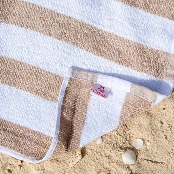 Cali Cabana Beach Towels - Stylish Soft Cotton Set of 4