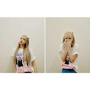 Blackpink in Your Area T-Shirt for Fans - White, Size L